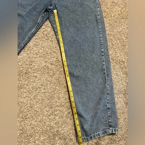 WE THE FREE Ziggy Blue Denim Women’s Overalls (size L) - Picture 14 of 15